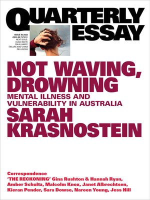 cover image of Not Waving, Drowning